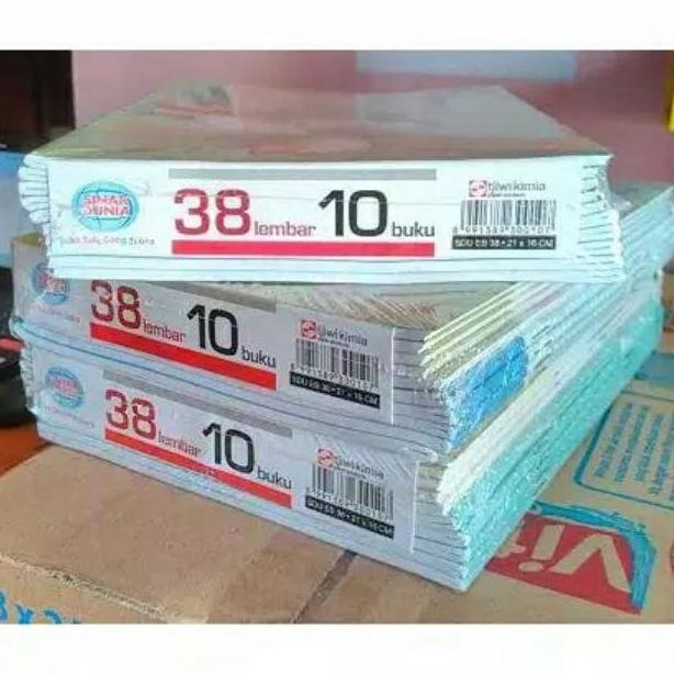 

JH8 BUKU TULIS SIDU / SINAR DUNIA 38 LEMBAR & 58 LEMBAR
