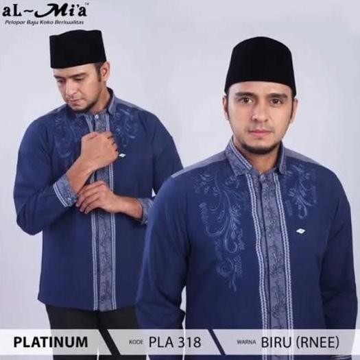 Baju Koko Al-Mia Platinum (Seri Terbaik Dari Koko Al-Mia)