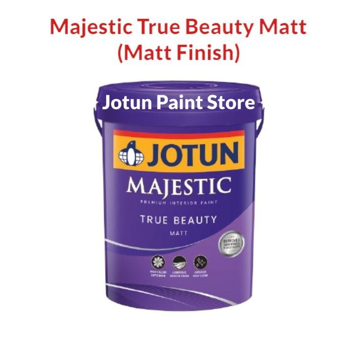 Jotun True Beauty Matt Black 0099 20 Liter Gratis Ongkir