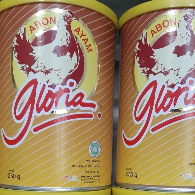 

BARANG TERLARIS abon ayam gloria 250 gram