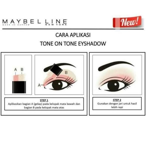 Maybelline Tone On Tone Shadow Nudes Eyeshadow Eye Shadow Stick Stik PS