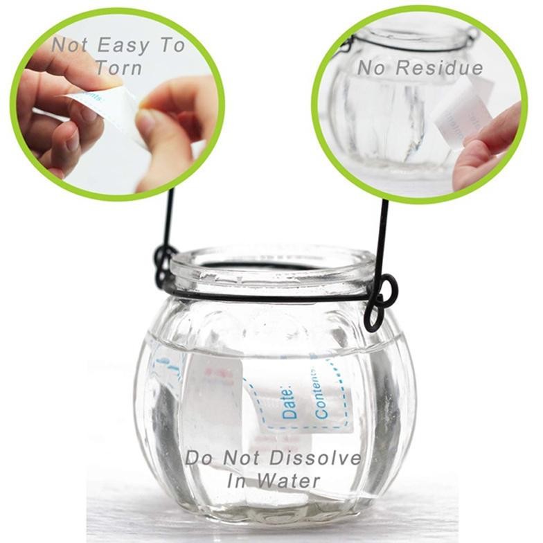 

JH8 500pcs Stiker Tanggal Waterproof Sticker Stiker Expired Date Food Storage Label