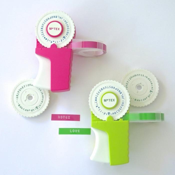 

Motex E303 Label Maker Embossing 3D Emboss 1 Wheel Gear Original Dan Terpercaya