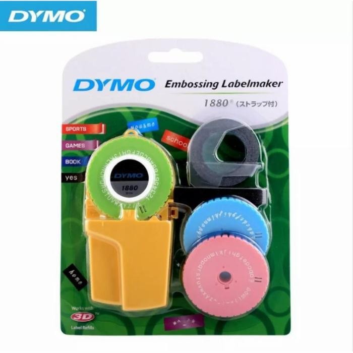 

Dymo Label Maker 1880 Embossing 3D Emboss Original Dan Terpercaya