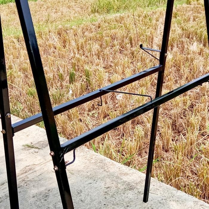 Stand Target 4 Kaki Panahan Penyangga Penahan Bantalan Target Memanah Original Dan Terpercaya