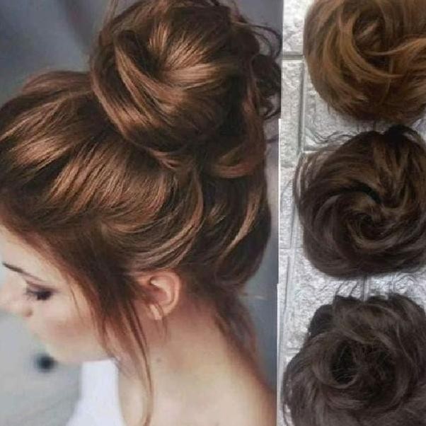 Wikat Rambut Wrambut Konde Cepol Rambut Bervolume Pesta