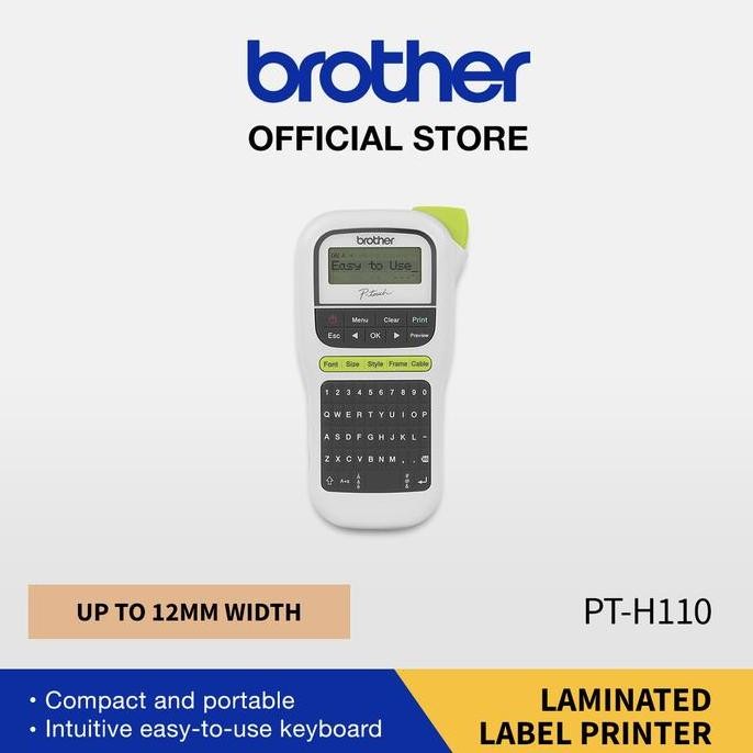 

Printer Label Brother P-Touch Pt-H110 Kualitas Terbaik Harga Termurah