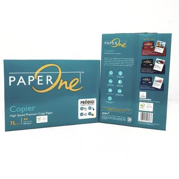 

JH8 Paper One paperone ukuran A4 75Gram Copier - Photocopy paper - HVS