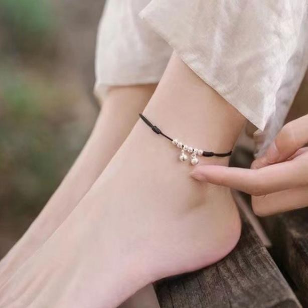 Gelang Tali Nilon Kepang Kerincingan Bola titanium MURAH