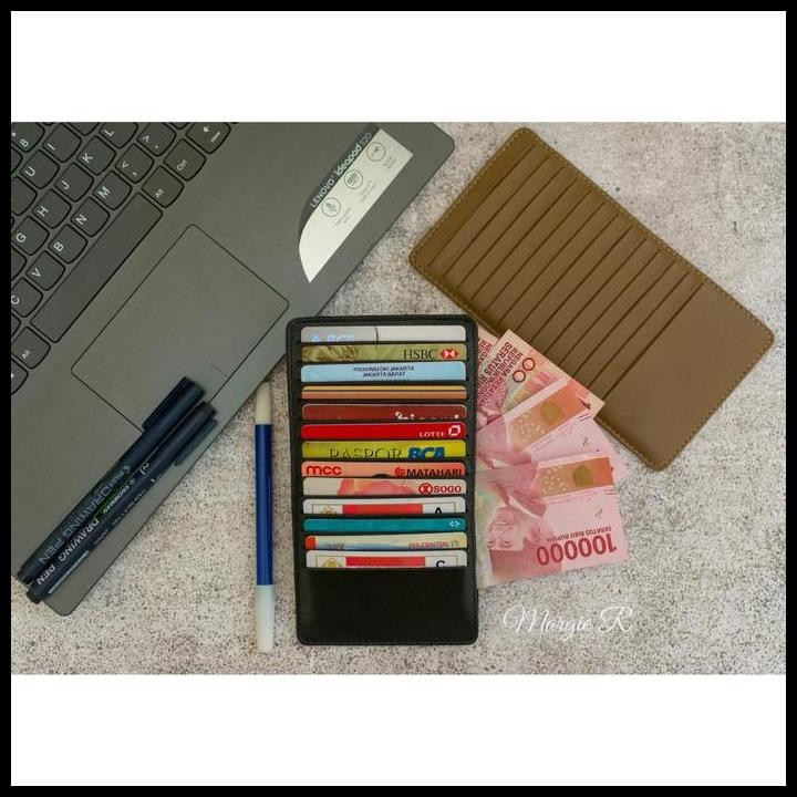

Terlaris Card Holder / Dompet Kartu Kredit, Ktp, Sim, Atm, Dll Isi 13 Slot Good Quality