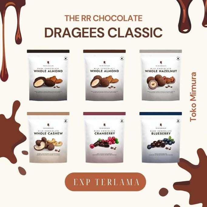 

The RR Chocolate Dragees Classic Almond Cranberry Bluberry Hazelnut