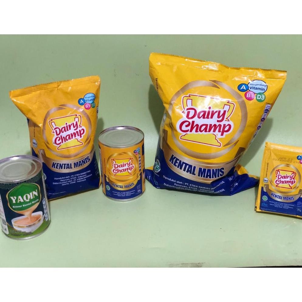 

{Salt} Susu Krimer Kental Manis Skm Dairy Champ Bantal 2,5 Kg Ex45