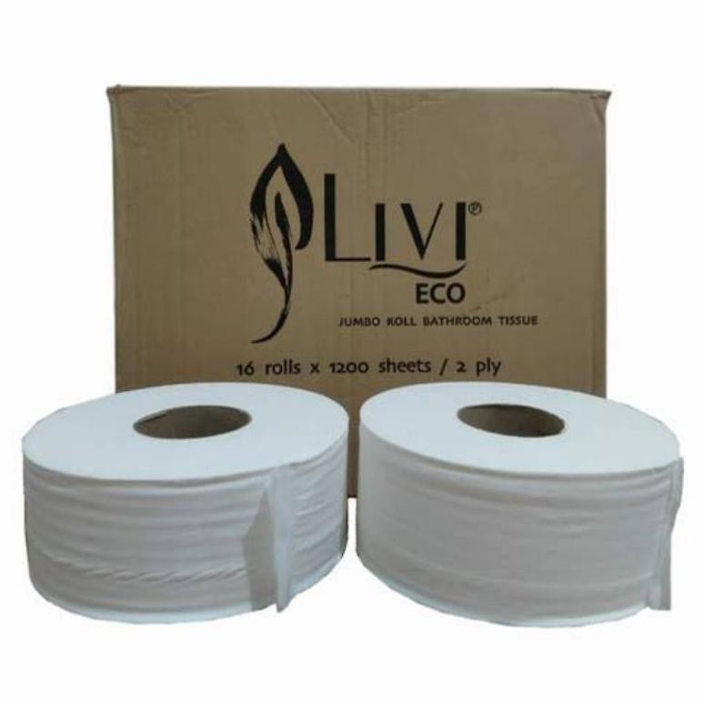 HJK TissueJumboRollMerkLivi isi 16 Roll (1dus)