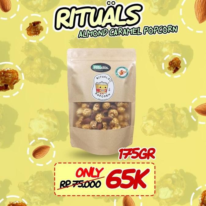 

Rituals popcorn almond caramel small - Homemade by Willy Kun