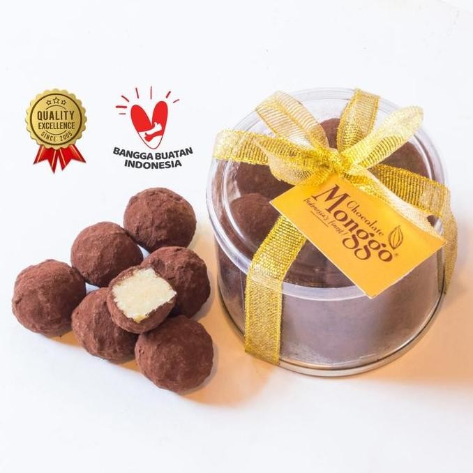 

Chocolate Monggo | Marzipan Potatoes 165g | Coklat & Fresh Almond
