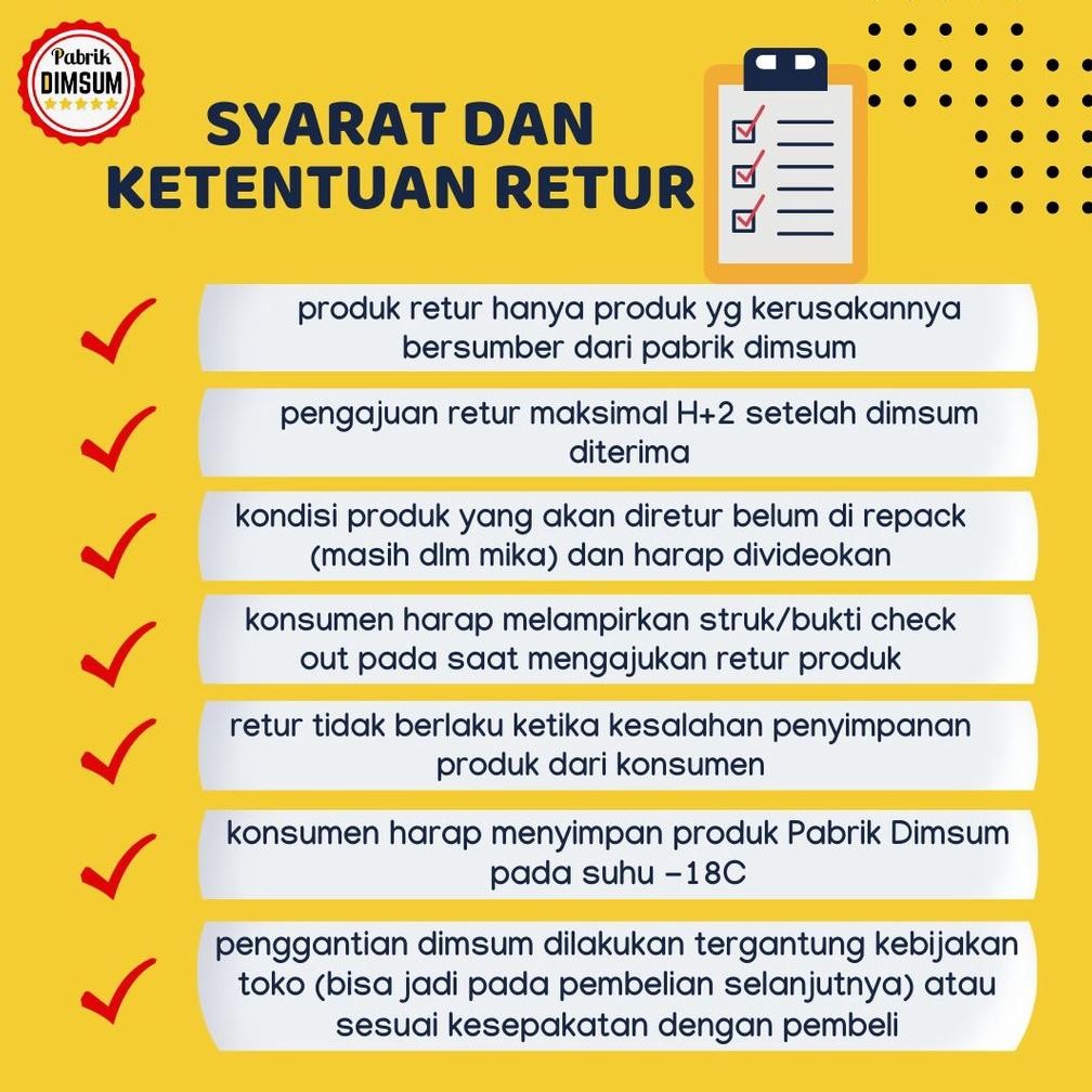 

Fue-K5X20 Dimsum Mix Vacum Isi 25 Halal Jy-6