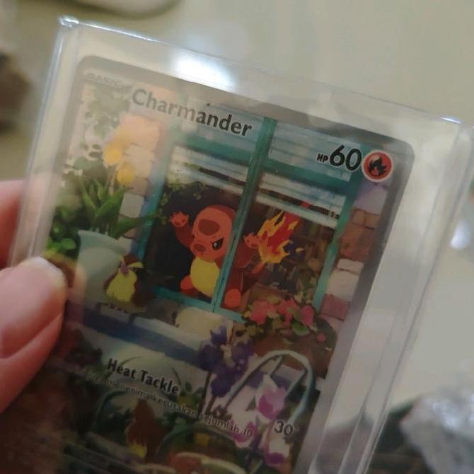 Kartu Pokemon TCG Charmander 093/SV-P Promo Harta Berkilau Rare Original