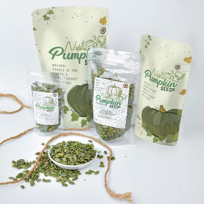 

Pumpkin Seeds ( Cemilan Biji Labu ) 1 Kg