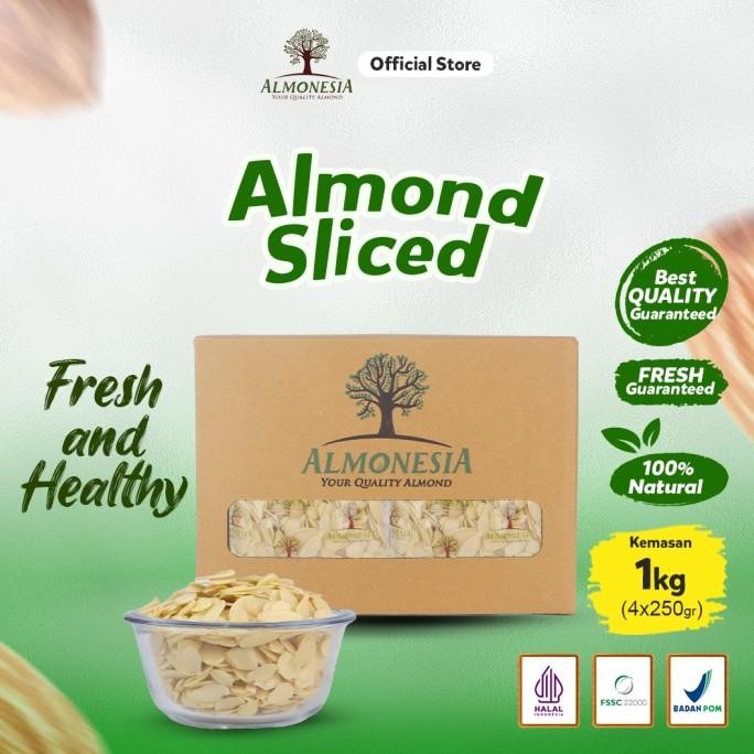 

Almonesia Sliced Almond - 4 X 250Gr