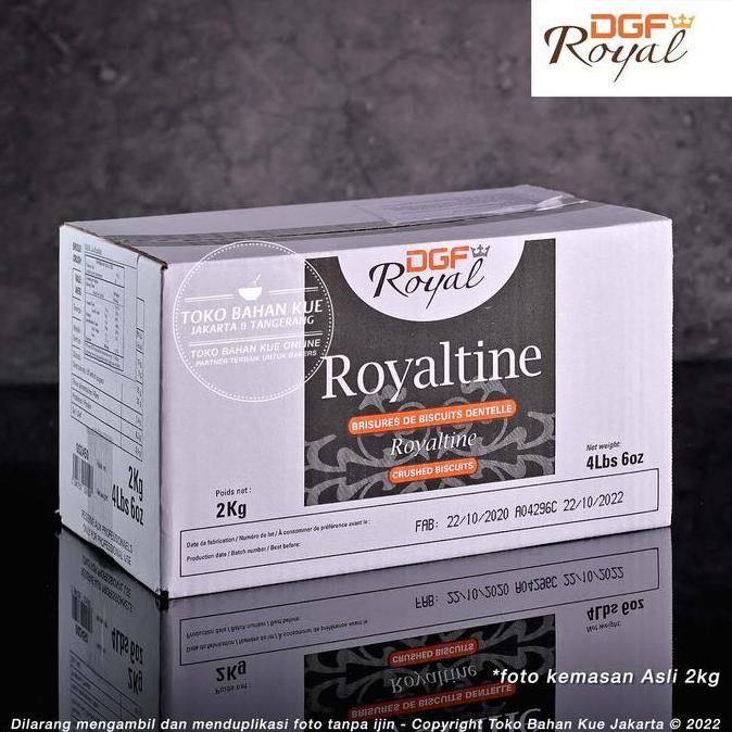 

Dgf La Royaltine 2Kg Dus Crunchy Flakes Biscuit Waffle Crunch Topping