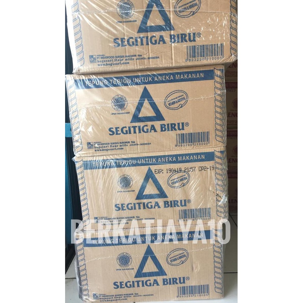

Segitiga Biru Tepung Terigu Kemasan 1 Kg Harga Dus Karton Gojek Only