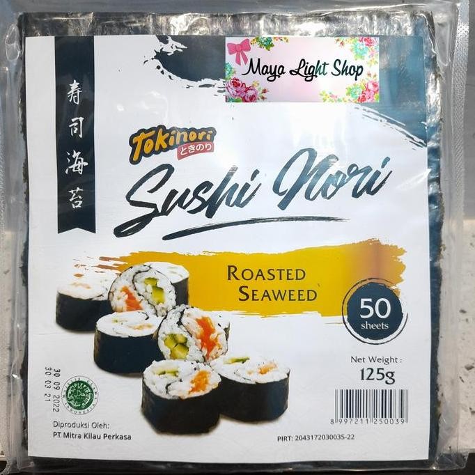 

Sushi Nori Rumput Laut Kering 50Lembar
