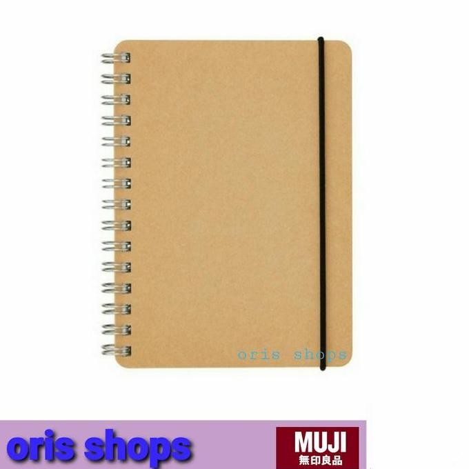 

Muji - Wirebound Notebook/Dotted A6 || Buku Bergaris Titik