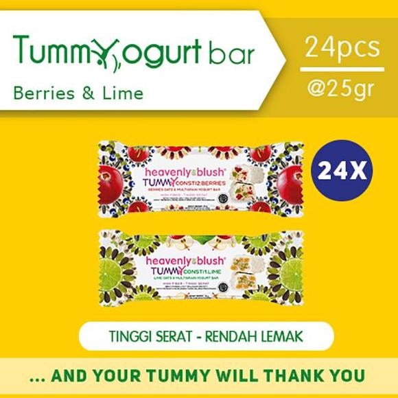 

Heavenly Blush Tummy Yogurt Bar (24 Pcs X 25Gr)