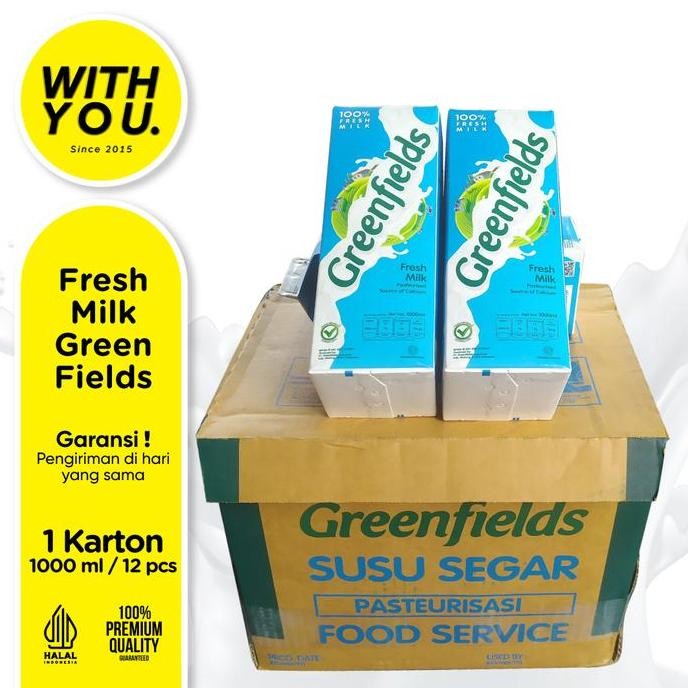 

Greenfields Fresh Milk 1 Karton @12Pcs Best Seller!!