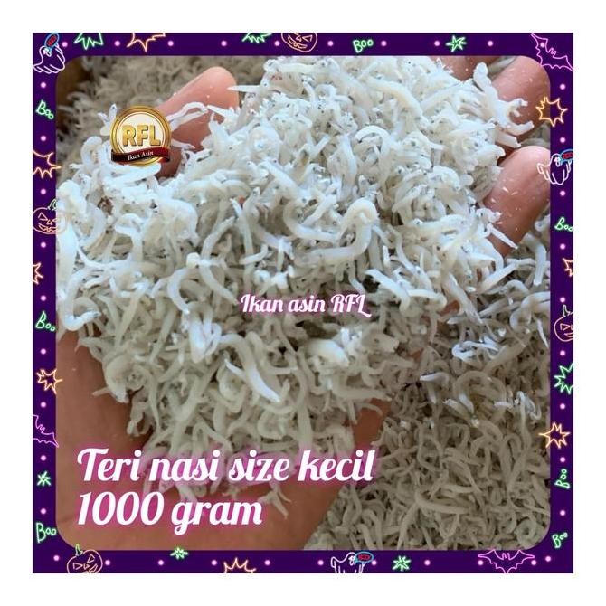 

Ikan Asin Teri Nasi Medan Kecil 1000 Gram