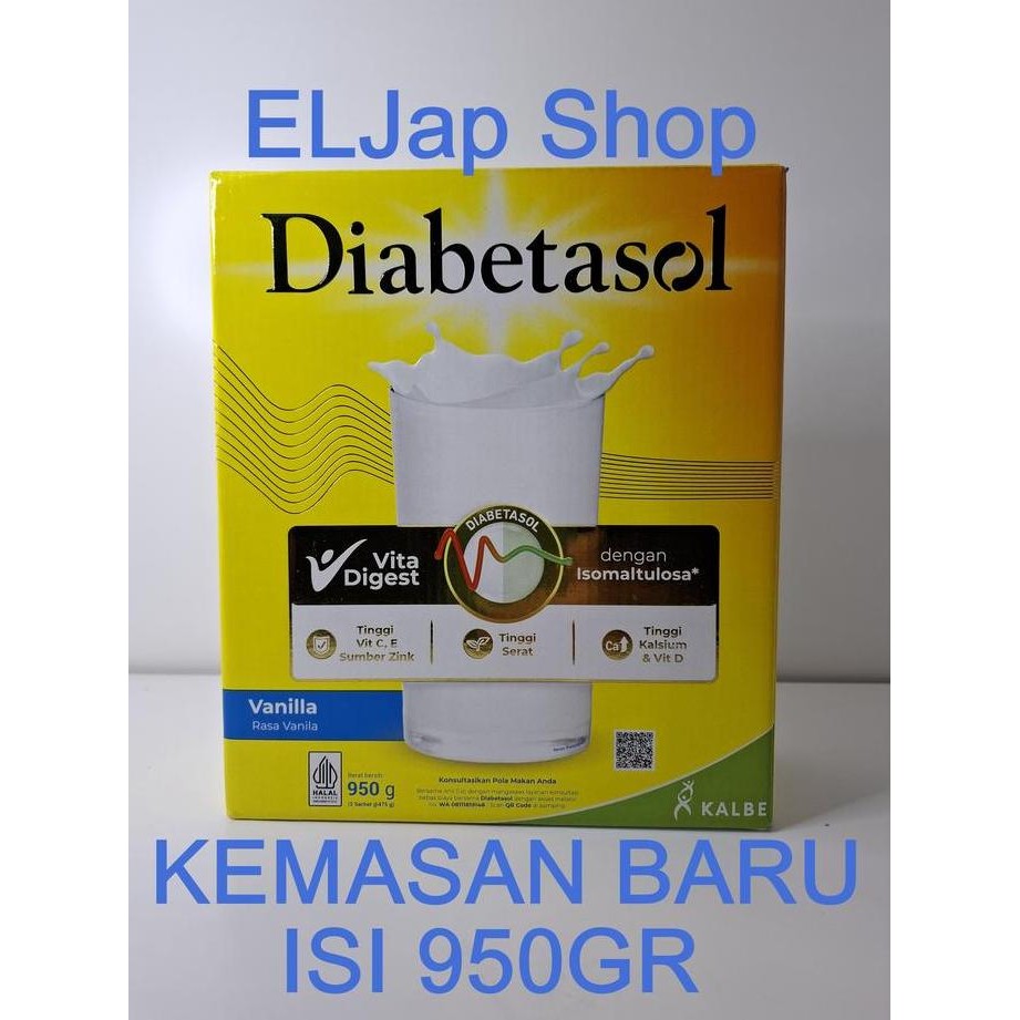 

Susu Bubuk Diabetes Diabetasol Kemasan 1000Gr / 1Kg