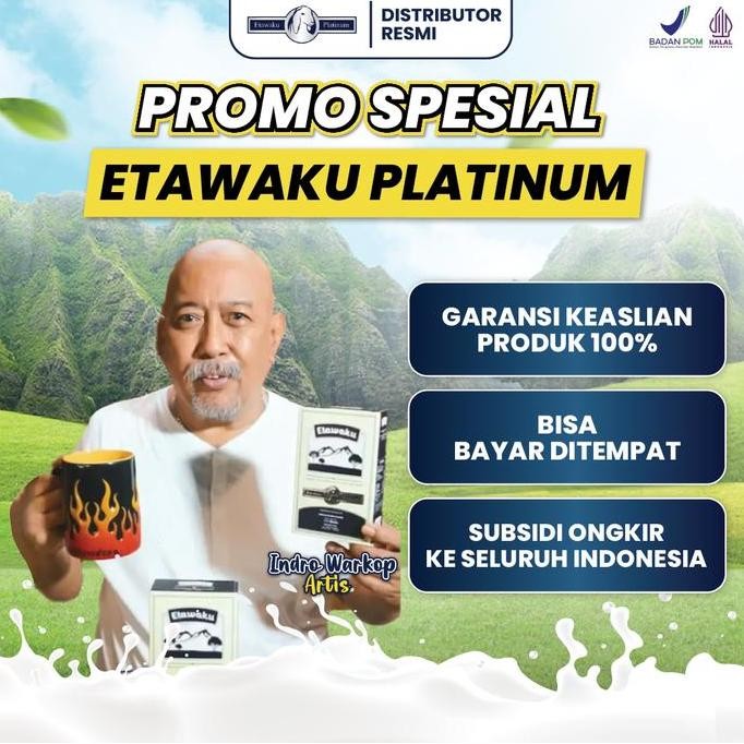 

Etawaku Platinum Original - 2 Box 200Gr/Box Distributor Resmi Sudah Bpom Dan Halal Mui, Bisa Cod