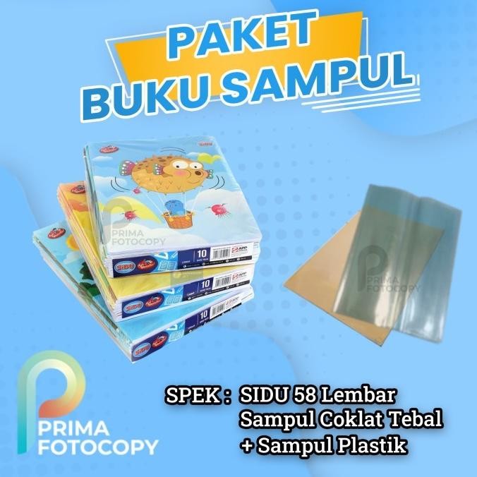 

Buku Sampul Coklat Tebal Sinar Dunia Sidu 58 Lembar + Plastik