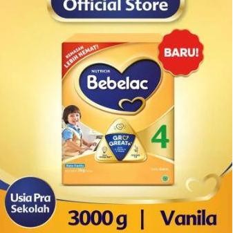 

Bebelac 4 Vanilla Vanila Kemasan 1000 Gram, Diambil Dari Dus Yang 3000