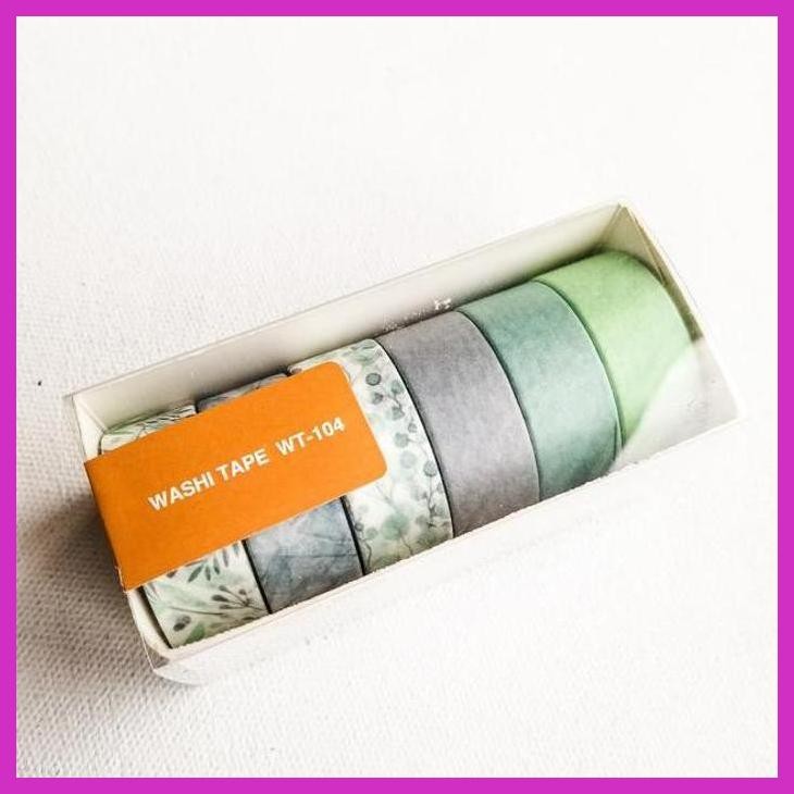 

( SEKOLAH / LUKIS ) READY JOYKO WASHI TAPE SET 6PCS WT (SENI / MENGGAMBAR / ART / KERAJINAN ) SIAP KIRIM