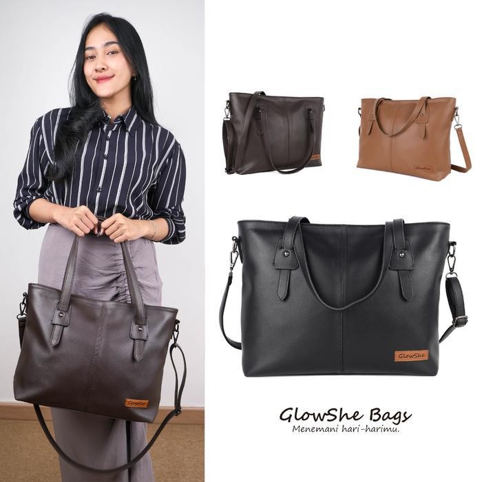 Efs Glowshe New Carens Bag | Top Handle Bag | Tas Selempang Wanita Glowshe | Women Sling Bags