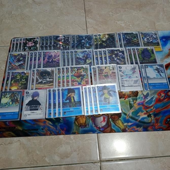 Deck Digimon TCG Blue Hybrid Rare Original