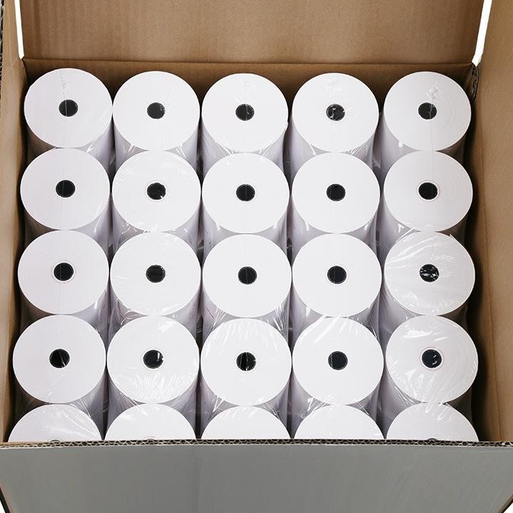 

JH8 58 X 40 MM Kertas Struck Printer Thermal TEBAL 58x40mm ISI 10 Roll