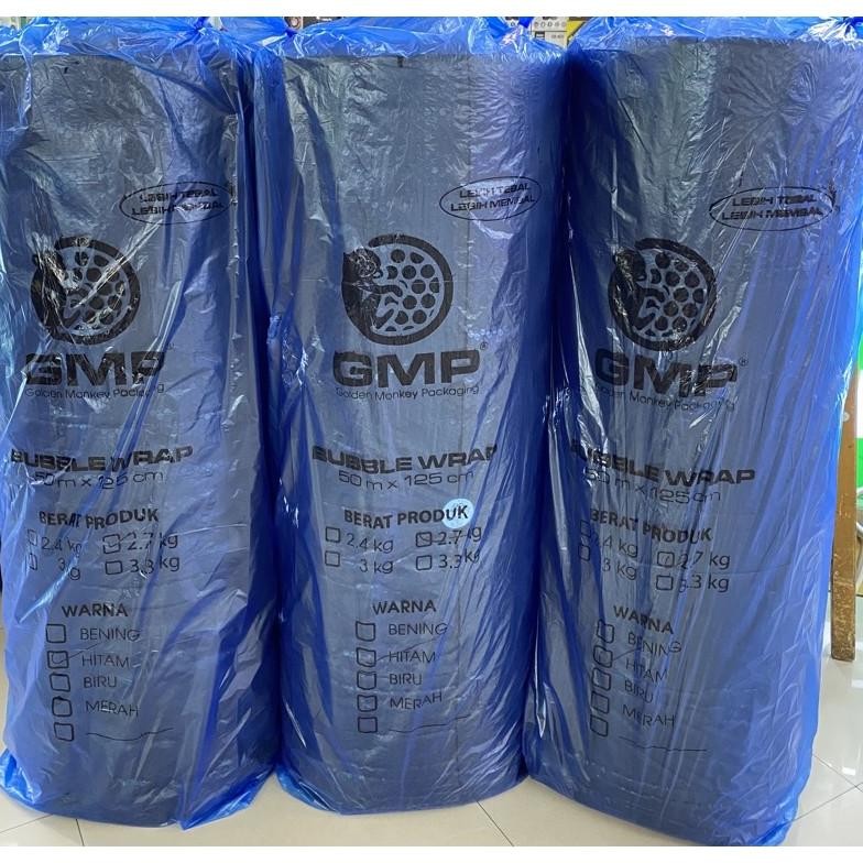 

JH8 Bubble Wrap Hitam GMP 125CM X 50M GMP Original lebih tebal dan Membal