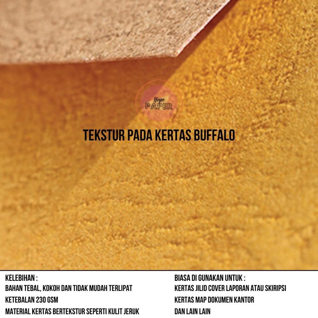 

JH8 Kertas Buffalo A4 isi 30 lembar / Kertas Cover Buffalo A4 / Kertas Cover Jilid A4