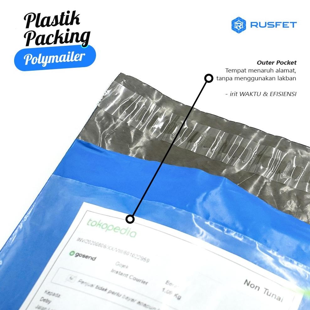 

JH8 AMPLOP PLASTIK POLYMAILER ALL VARIAN (14x22 & 17x25) (ADA KANTONG ALAMAT)