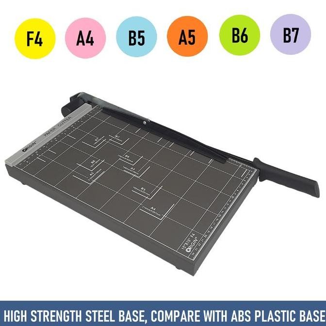

ready !!! Alat Pemotong Kertas F4 / Alat Potong Kertas / Paper Cutter F4 Origin