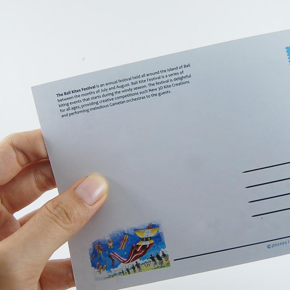 

JH8 Kartu pos / Postcard Festival Indonesia - BALI