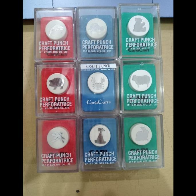 

ready !!! PEMBOLONG KERTAS CARL CRAFT PUNCH SERI II CP-1