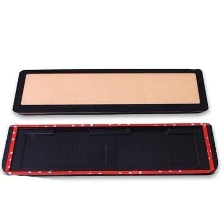 new  Tatakan plat nomor acrylic tanpa lampu mobil honda jazz