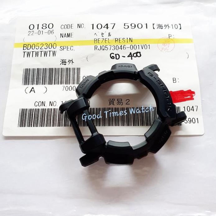 new  BEZEL G-SHOCK GD-400-1 GD 400MB GD 400 Casio Original