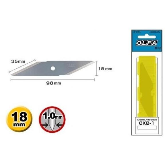 

ready !!! OLFA CKB 1 Refill Cutter CKB-1 Spare Blade Craft Knife CK-1