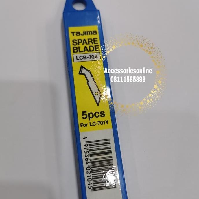 

ready !!! refill cutter tajima acrylic - 1 pak isi 5 pcs