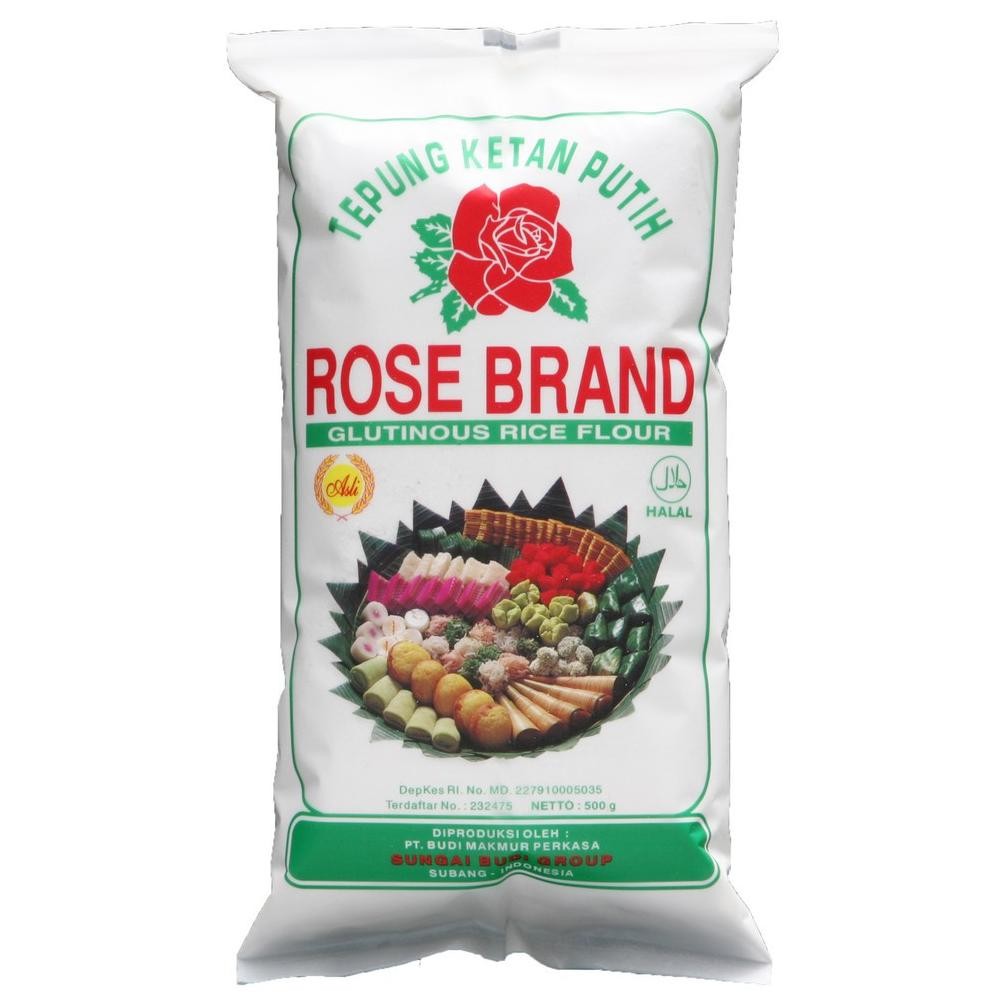 

Promo Tepung Ketan Rose Brand 500Gr Glutinous Rice Flour