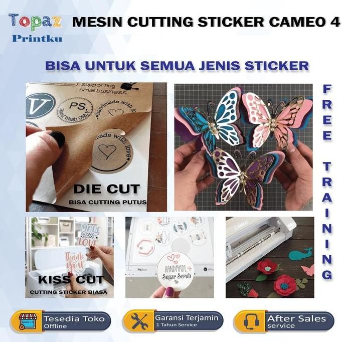 

ready !!! MESIN CUTTING - Silhouette Cameo 4/Mesin Cutting Cameo 4